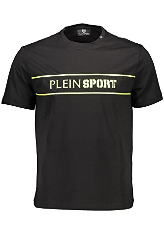 Philipp Plein Sport TIPS101 99 Black Herren T-Shirt Schwarz von Philipp Plein Sport