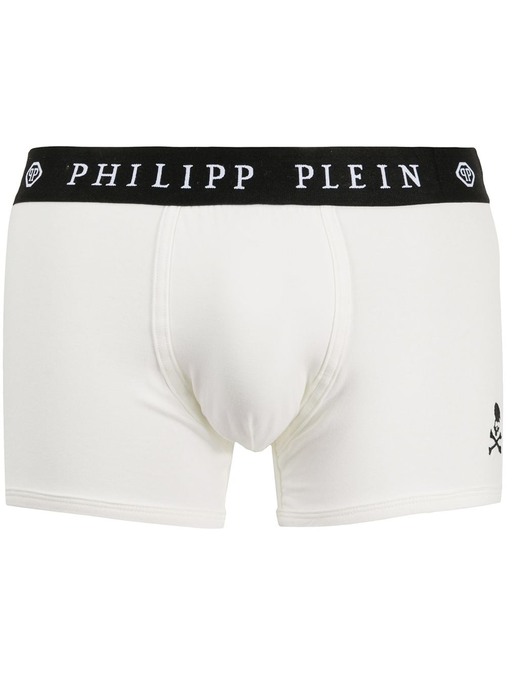Philipp Plein 2er-Set Shorts mit Totenkopf - Weiß von Philipp Plein