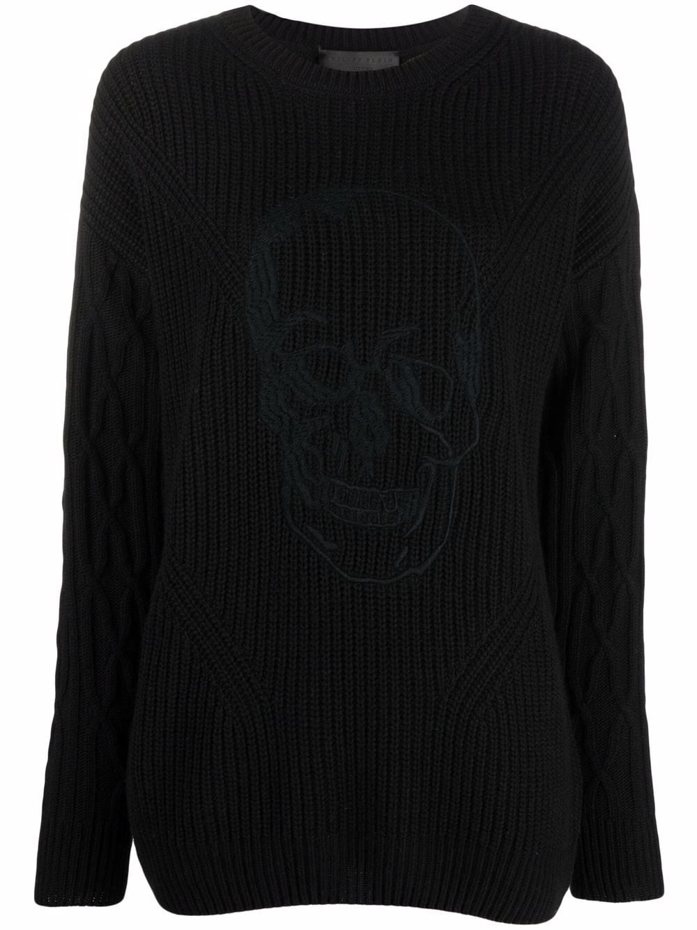 Philipp Plein Bestickter Pullover - Schwarz von Philipp Plein