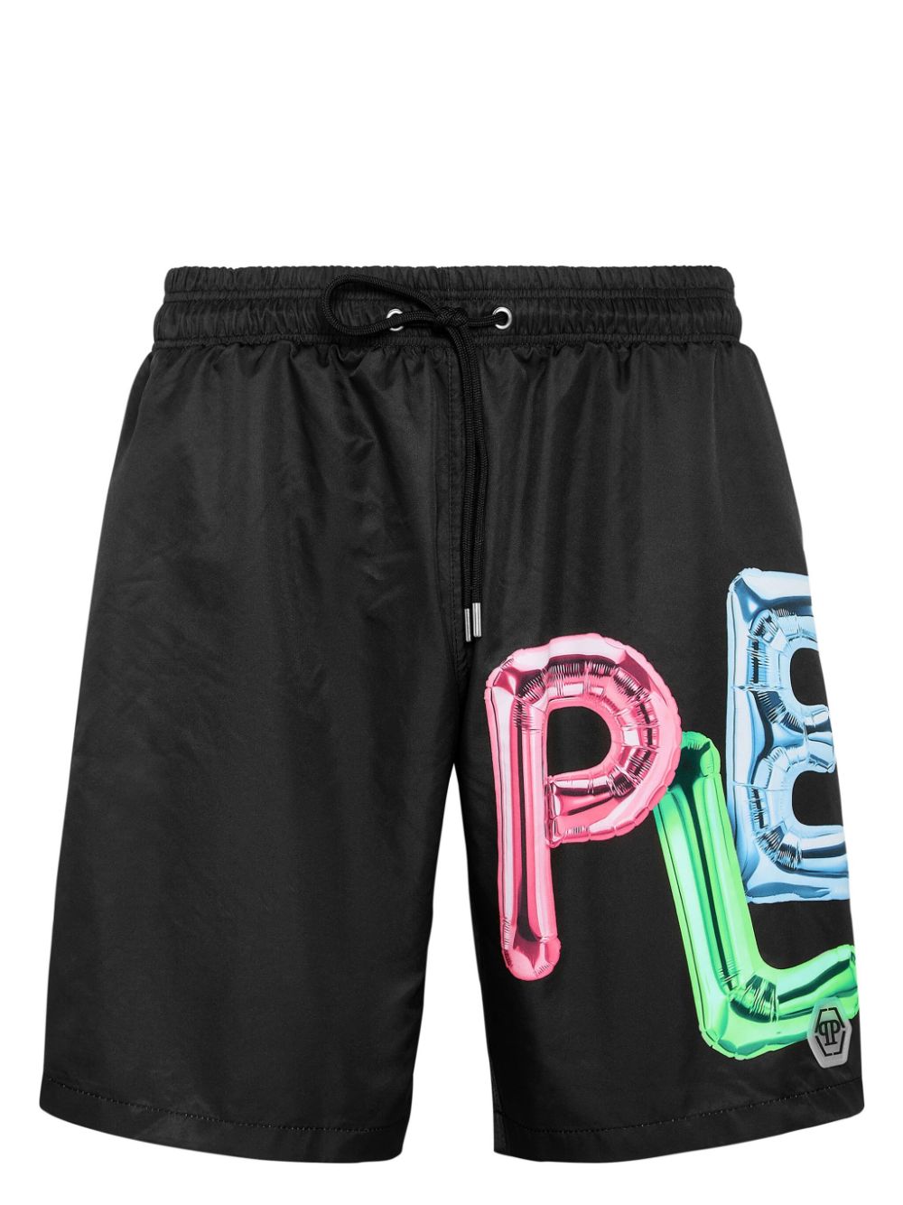 Philipp Plein Bombing Graffiti Badeshorts - Schwarz von Philipp Plein