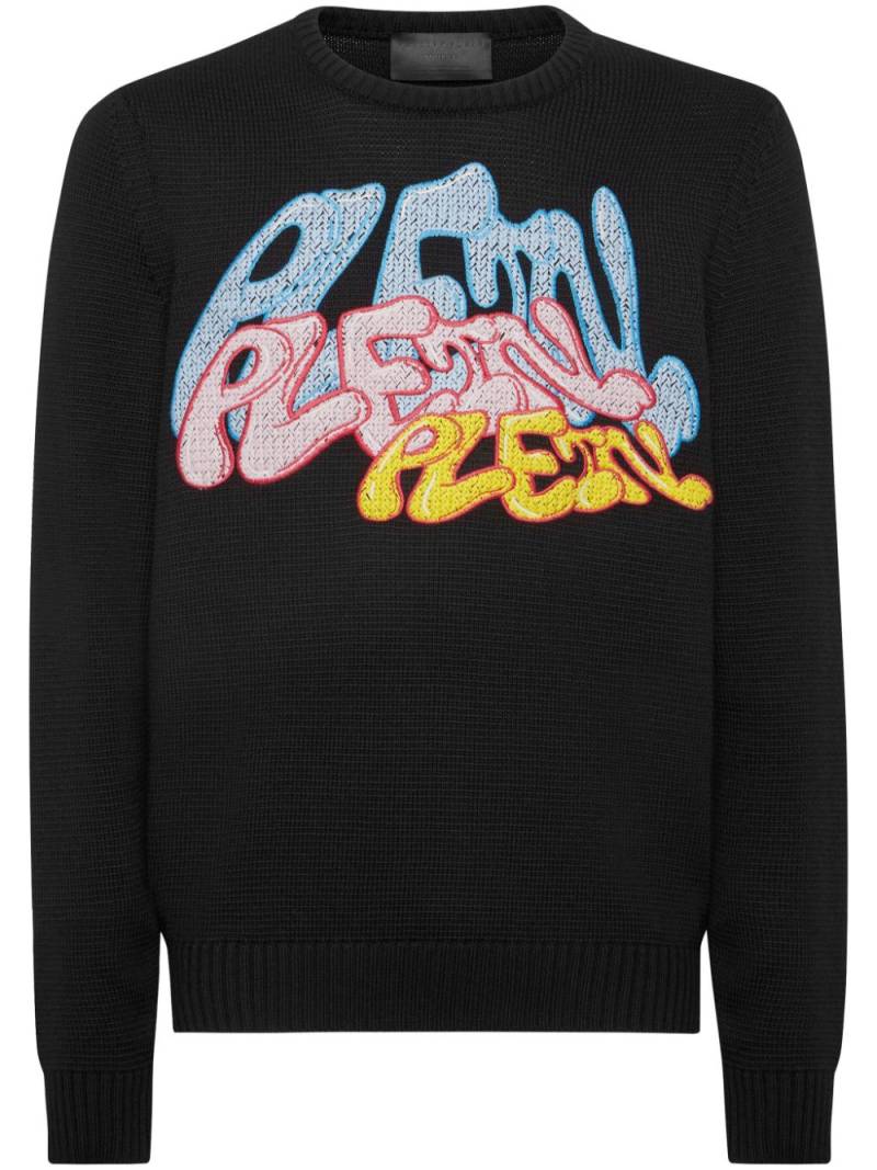 Philipp Plein Bombing Graffiti Pullover - Schwarz von Philipp Plein