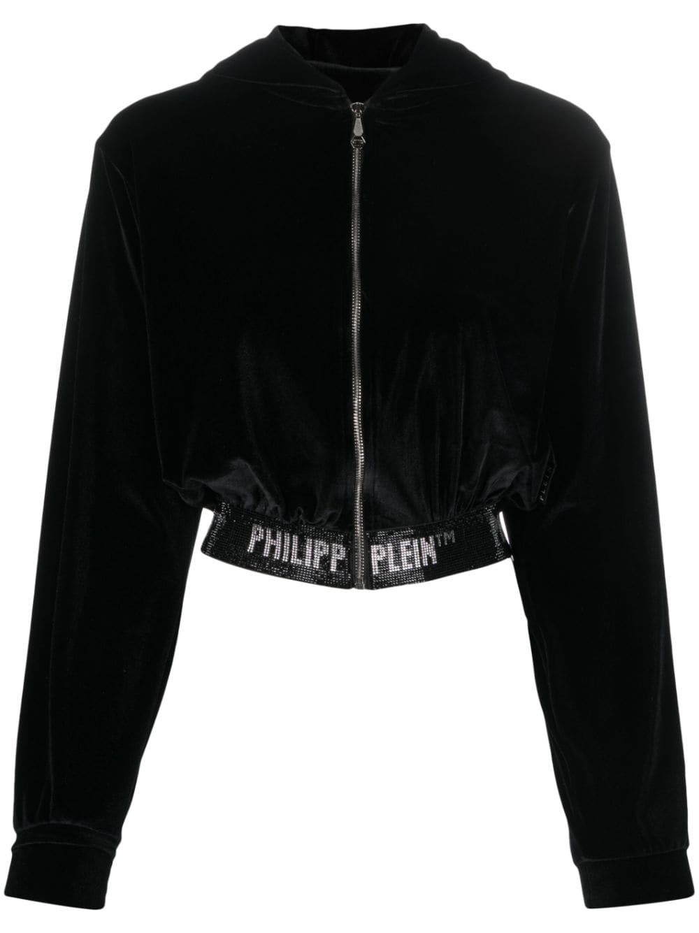 Philipp Plein Cardigan mit Kapuze - Schwarz von Philipp Plein