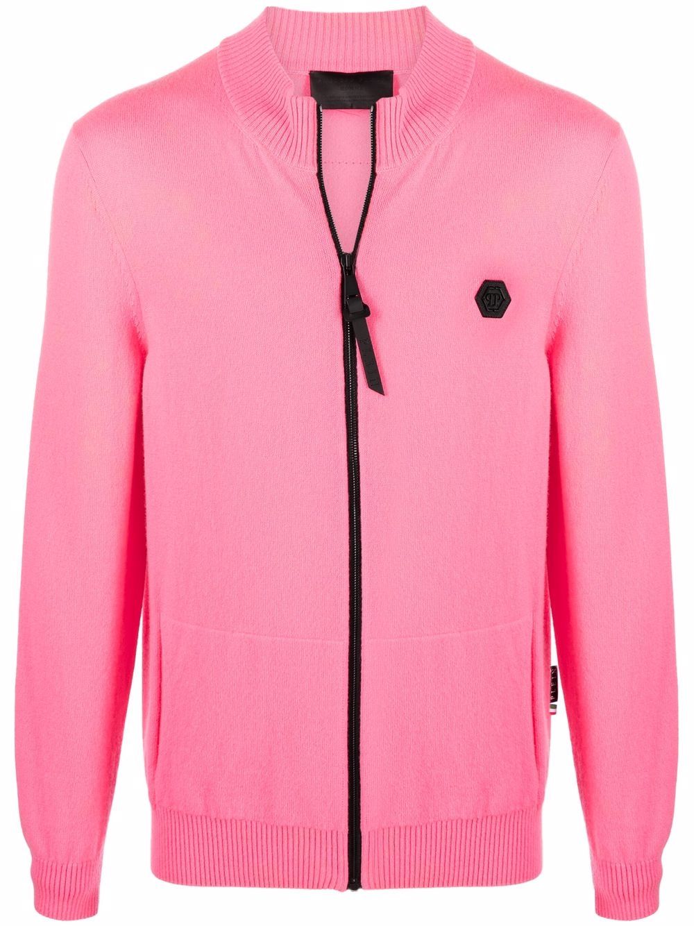 Philipp Plein Cardigan mit Reißverschluss - Rosa von Philipp Plein