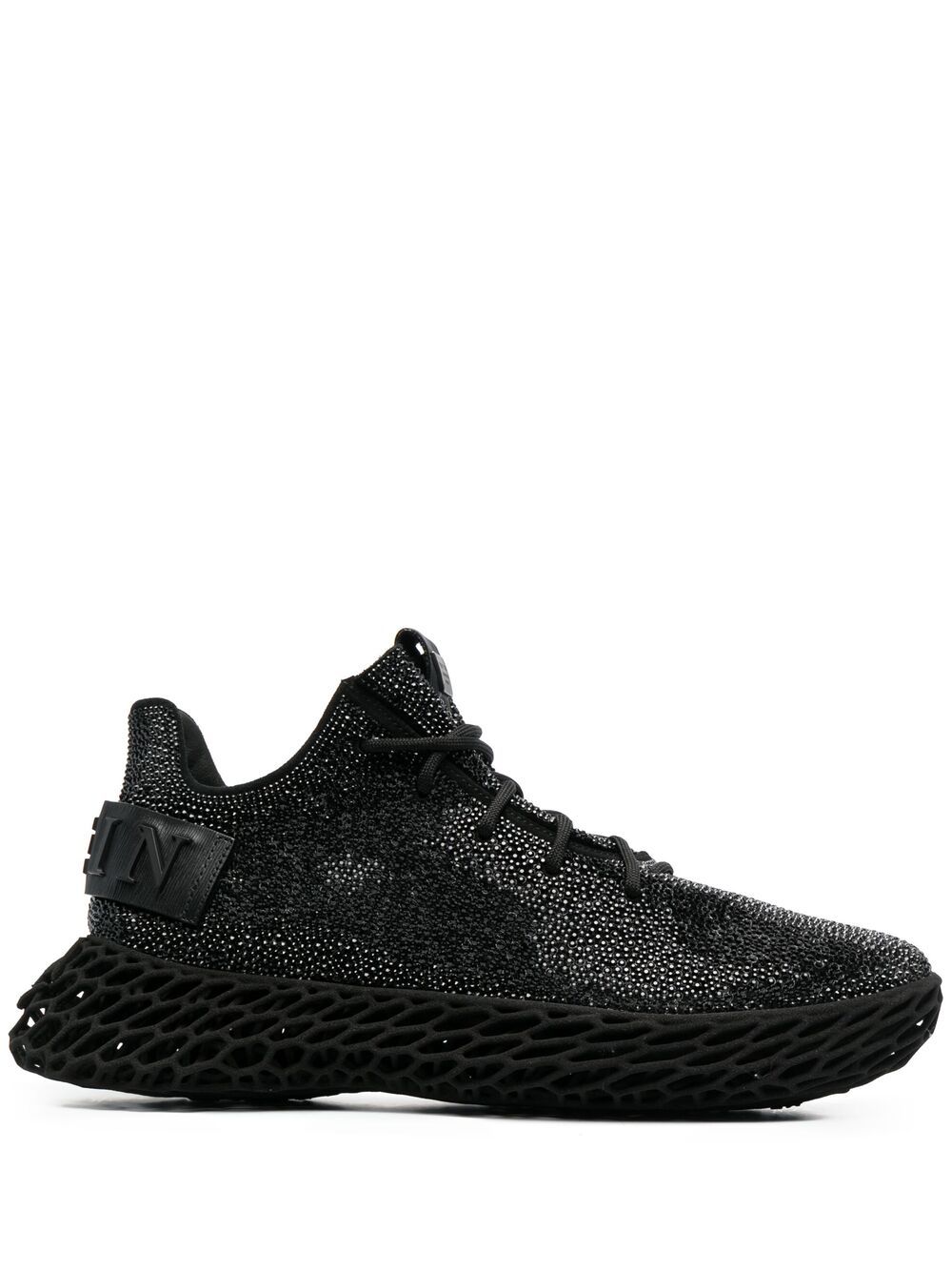 Philipp Plein Skeleton Caviar Sneakers - Schwarz von Philipp Plein