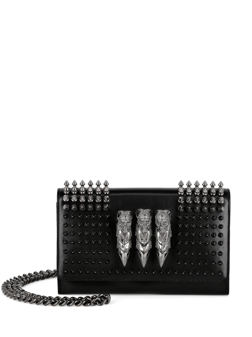 Philipp Plein Clutch mit Nieten - Schwarz von Philipp Plein