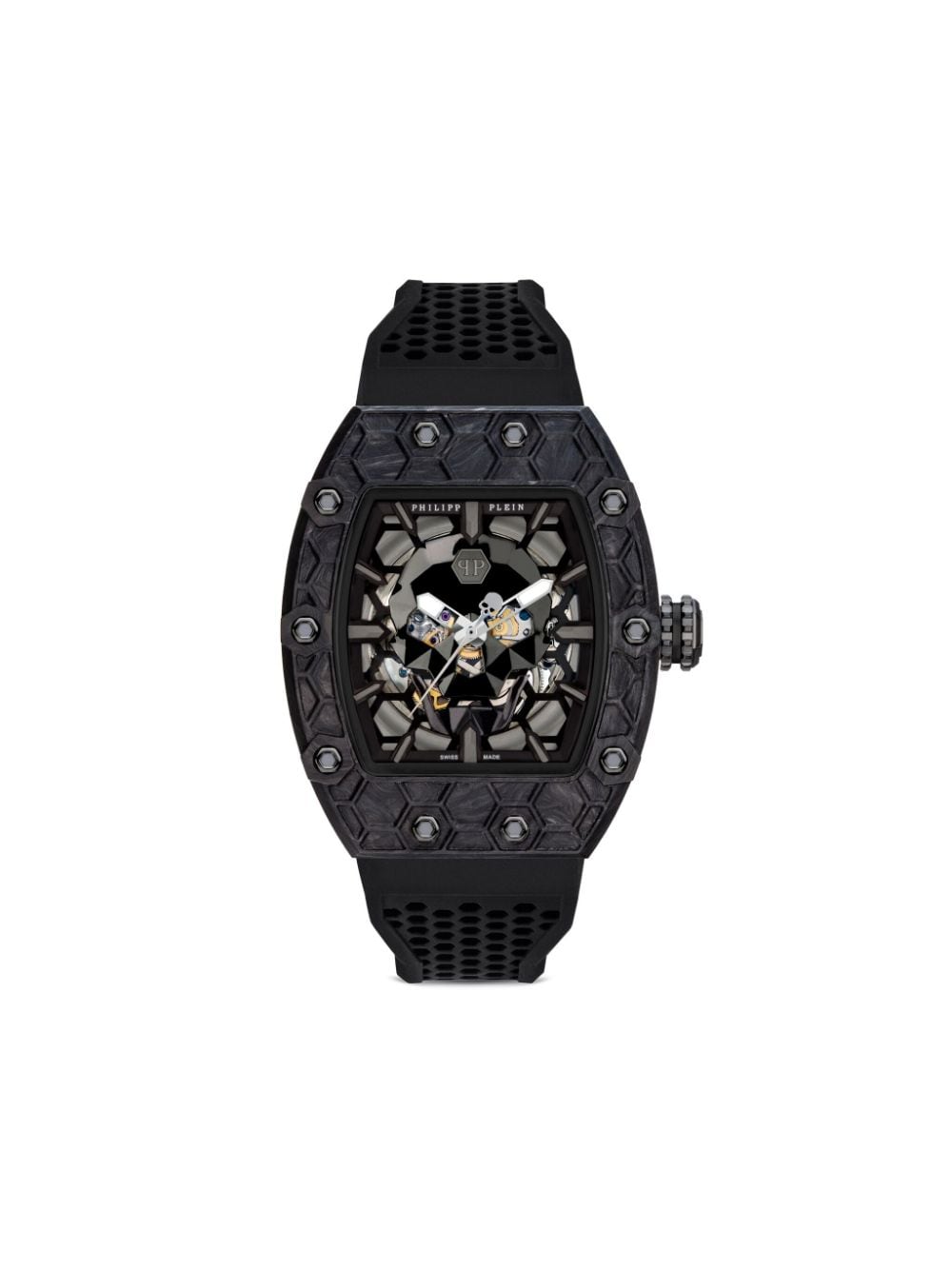 Philipp Plein Crytpo King Carbon Gladiator 44mm - Schwarz von Philipp Plein