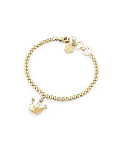 Philipp Plein Damen Armband Armkette Edelstahl IP Gold Plein Valentine PJHGA09BU von Philipp Plein