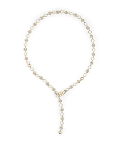 Philipp Plein Damen Kette Halskette Edelstahl IP Gold Hexagon LUX PJ5AA01NU von Philipp Plein