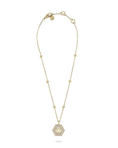 Philipp Plein Damen Kette Halskette Edelstahl IP Gold Plein Legacy PJREA11NU Philipp Plein Damen Kette Halskette Edelstahl IP Gold Plein Legacy PJREA11NU von Philipp Plein