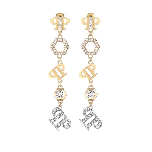 Philipp Plein Damen-Ohrhänger Edelstahl, recycelt One Size 88871316 von Philipp Plein