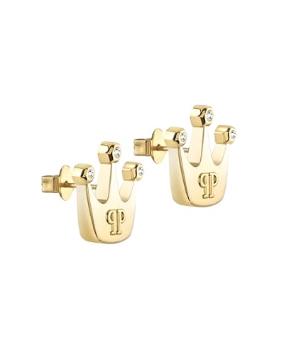 Philipp Plein Damen Ohrringe Edelstahl IP Gold PLEIN VALENTINE PJHGA11EU von Philipp Plein