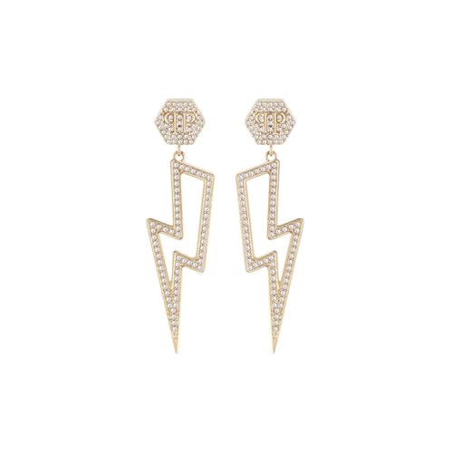 Philipp Plein Damen-Ohrhänger Edelstahl, recycelt One Size 88871413 von Philipp Plein