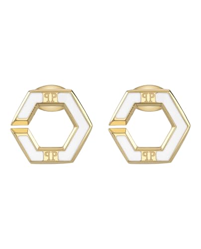 Philipp Plein Damen Ohrringe Ohrstecker Edelstahl IP Gold PLEIN LEGACY PJREA17EU von Philipp Plein