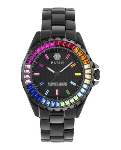 Philipp Plein Damen Uhr Analog Quarz Keramik Plein Heaven PWPPA0424 von Philipp Plein