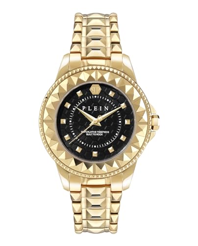 Philipp Plein Damen Uhr Analog Quarz Plein Lady Rock PWPQA0424 Edelstahl von Philipp Plein