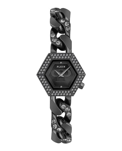 Philipp Plein Damen Uhr Analog Quarz The Hexagon GROUMETTE PWWBA0423 Edelstahl von Philipp Plein