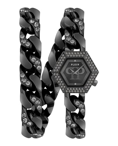 Philipp Plein Damen Uhr Analog Quarz The Hexagon GROUMETTE PWWBA0623 Edelstahl von Philipp Plein