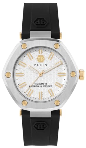 Philipp Plein Damen Uhr Analog Quarz The Hexagon PW1BA0223 Silikon von Philipp Plein