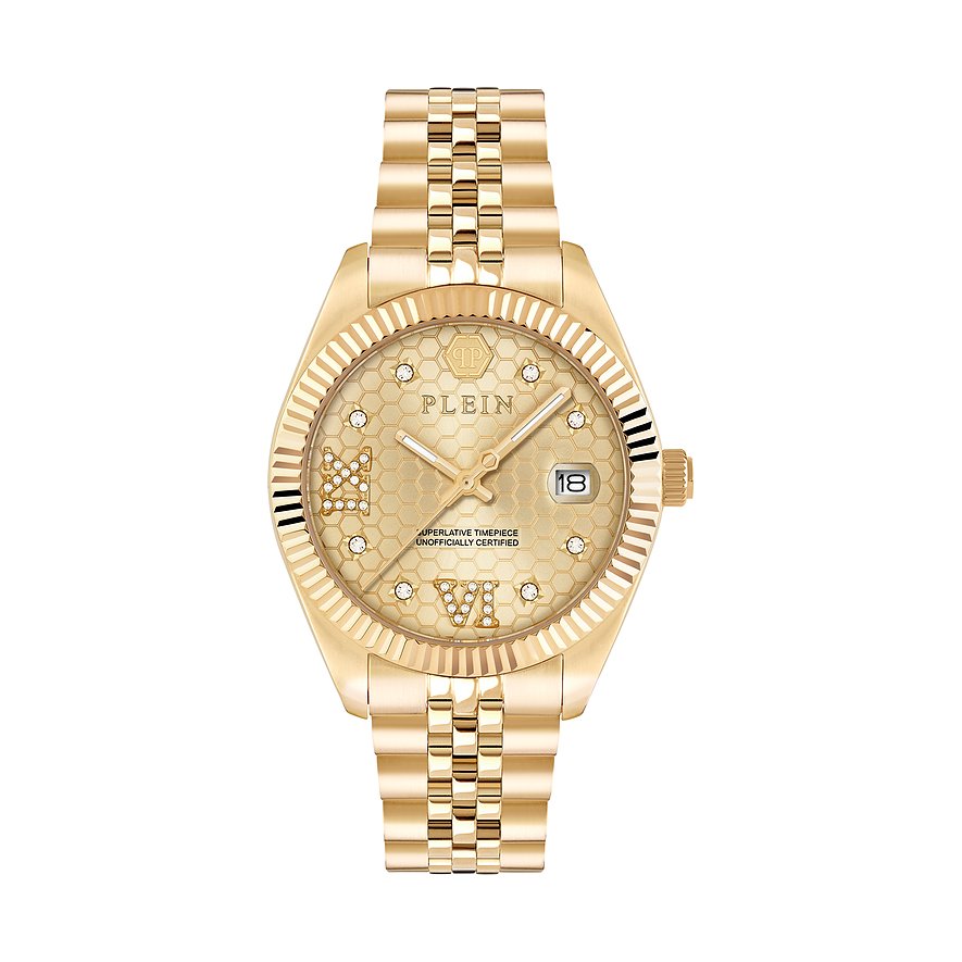 Philipp Plein Damenuhr Date Superlative PWYFA0425 Edelstahl von Philipp Plein