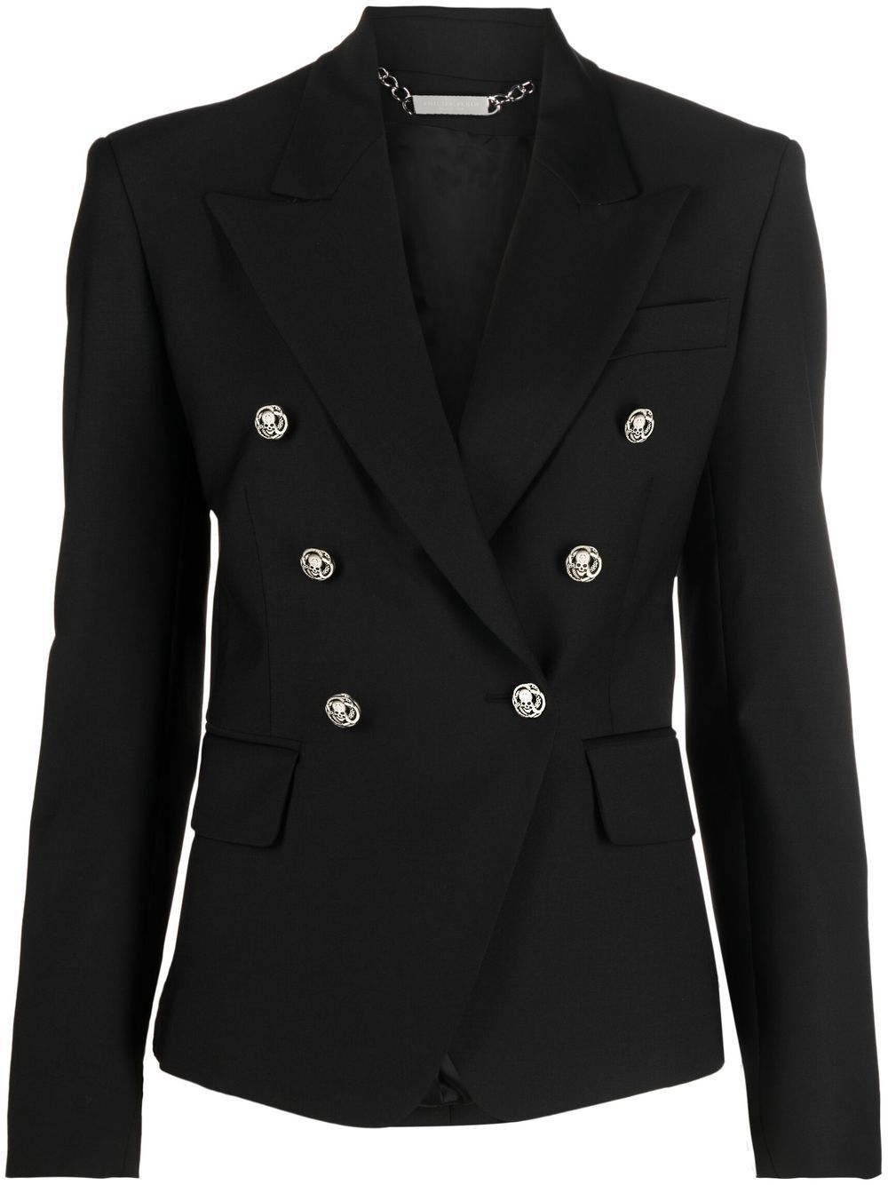 Philipp Plein Doppelreihiger Blazer - Schwarz von Philipp Plein