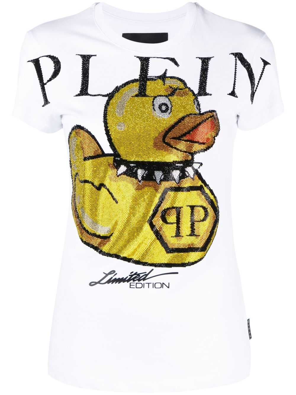 Philipp Plein Duck T-Shirt - Weiß von Philipp Plein