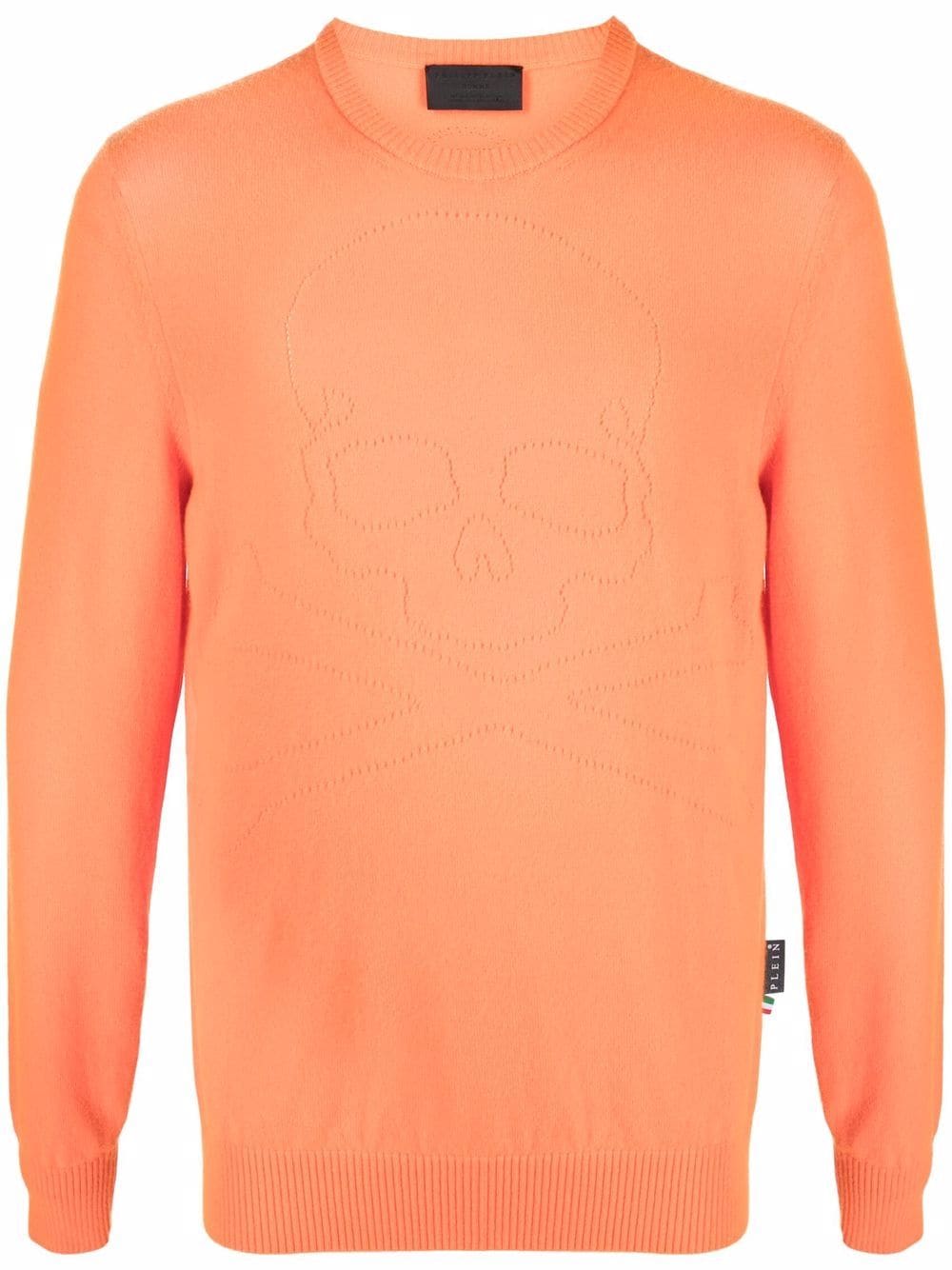 Philipp Plein Fein gestrickter Pullover - Orange von Philipp Plein