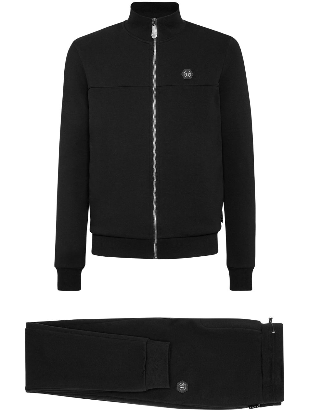 Philipp Plein Gothic Plein Jogginganzug - Schwarz von Philipp Plein