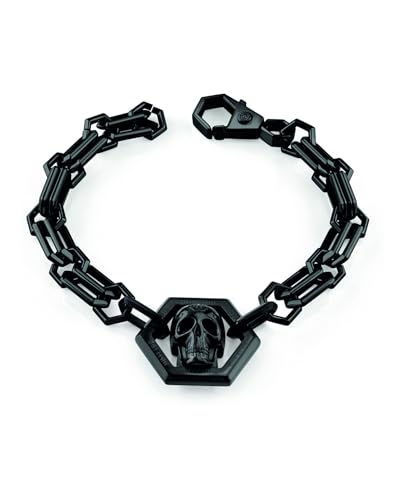 Philipp Plein Herren Armkette Edelstahl IP Black Plein ICON Chain PJ9EA11BU von Philipp Plein