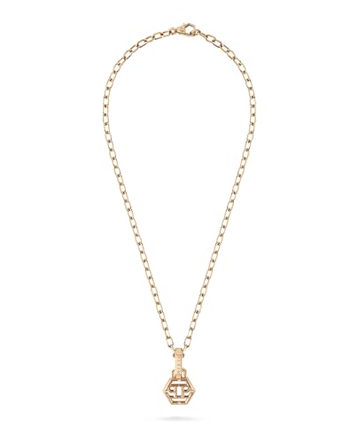 Philipp Plein Herren Kette Halskette Edelstahl IP Gold PLEIN ICON CHAIN PJ9EA07NU von Philipp Plein