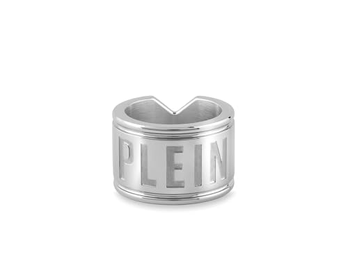 Philipp Plein Herren Ring Edelstahl Silber Plein Double Tag PJ0AA10R, Ringgröße:64 (20.3 mm Ø) von Philipp Plein