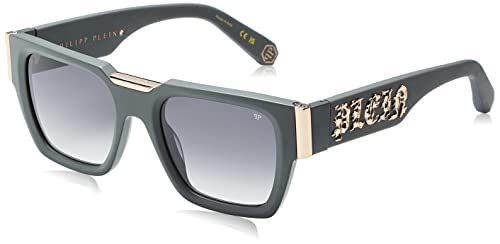 Philipp Plein Herren SPP095M Sonnenbrille, MATT Grey von Philipp Plein