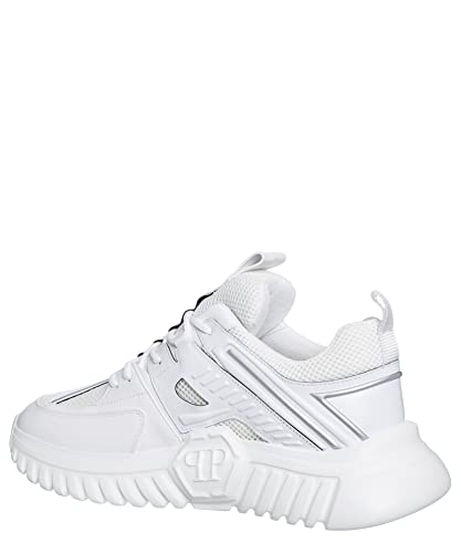 Philipp Plein Herren Supersonic Sneaker White 43 EU von Philipp Plein