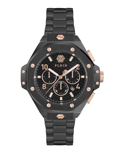 Philipp Plein Herren Uhr Analog Quarz Plein Chrono ROYAL 46 MM PWPRA0424 von Philipp Plein