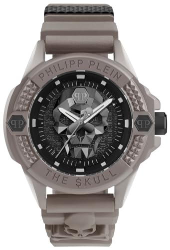 Philipp Plein Herren Uhr Analog Quarz The $Kull ECOCERAMIC PWUBA0323 Silikon von Philipp Plein