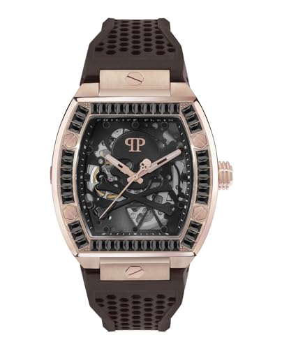 Philipp Plein Herren Uhr Automatik $KELETON PWBAA1723 Silikon von Philipp Plein