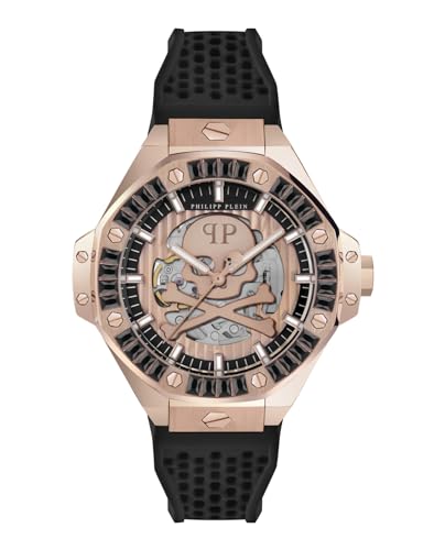 Philipp Plein Herren Uhr Automatik Plein $KELETON ROYAL PWPFA0324 Silikon von Philipp Plein