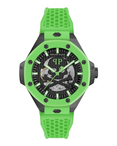 Philipp Plein Herren Uhr Automatik Plein $KELETON ROYAL PWPFA0624 Silikon von Philipp Plein