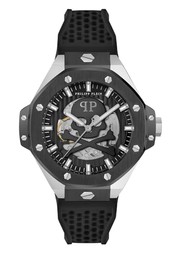 Philipp Plein Herren Uhr Automatik Plein $KELETON ROYAL PWPFA0824 Silikon von Philipp Plein