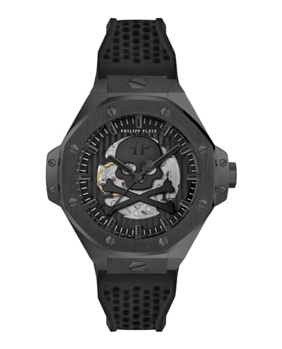 Philipp Plein Herren Uhr Automatik Plein $KELETON ROYAL PWPFA0924 Silikon von Philipp Plein