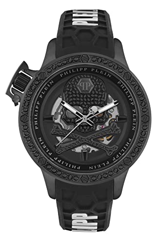 Philipp Plein Herren Uhr Automatik Plein Rich PWUAA0423 Silikon von Philipp Plein