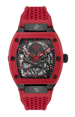 Philipp Plein Herren Uhr Automatik The $KELETON PWBAA2224 Silikon von Philipp Plein