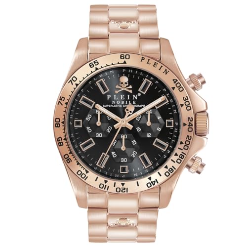 Philipp Plein Herren Uhr Chrono Quarz NOBILE Wonder Roségold PWCAA0921 Edelstahl von Philipp Plein