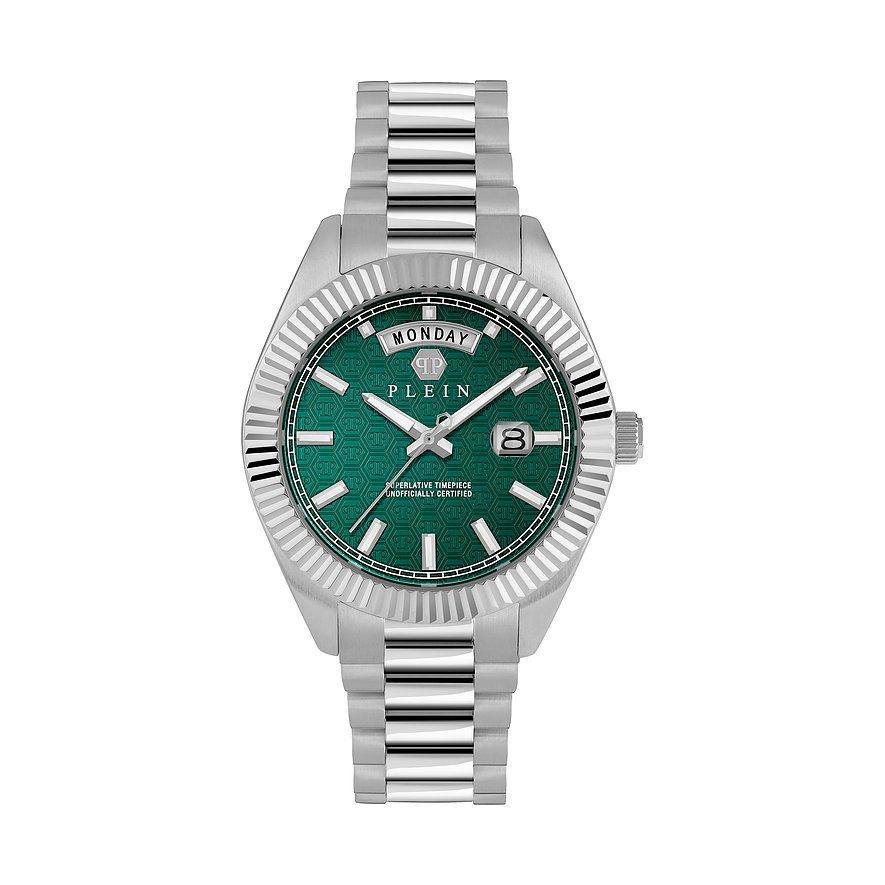 Philipp Plein Herrenuhr DATE SUPERLATIVE GENT PWPNA0124 Edelstahl von Philipp Plein
