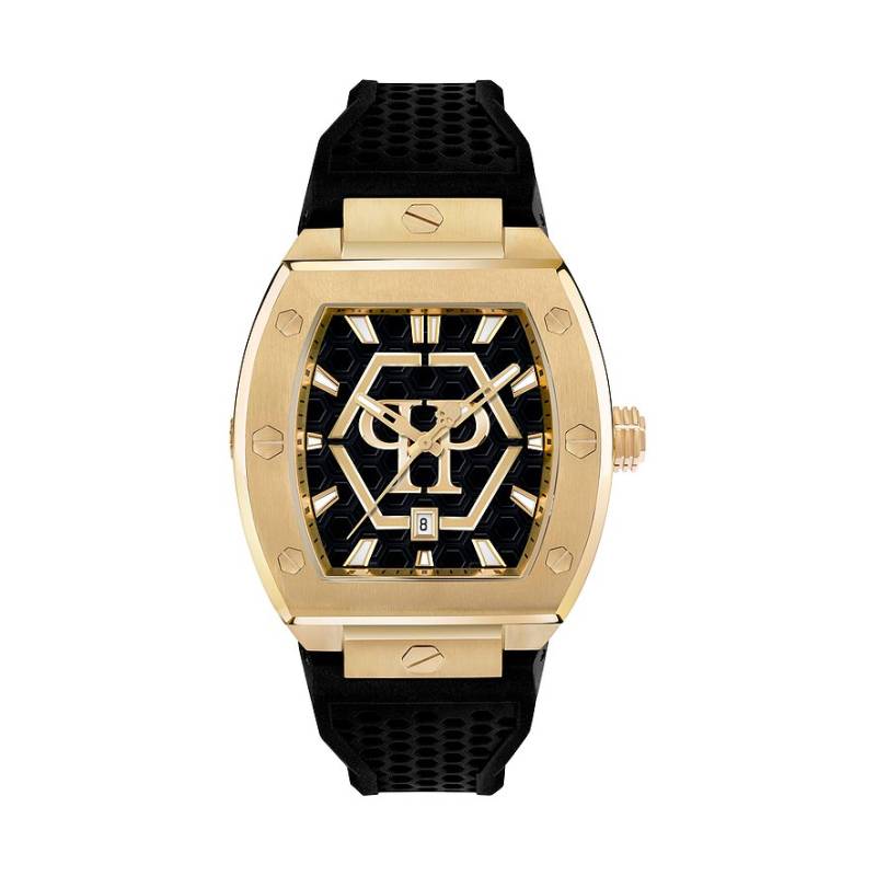 Philipp Plein Herrenuhr THE HEXAGON PHANTOM PWPUA0424 Edelstahl von Philipp Plein
