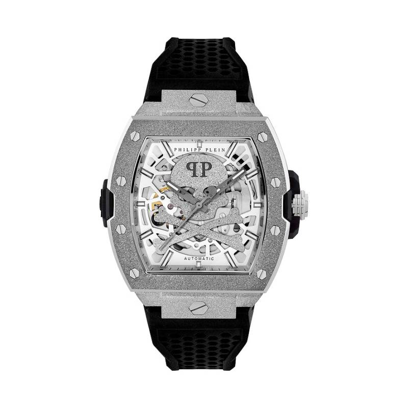 Philipp Plein Herrenuhr The Skeleton Frosted PWJFA0925 Edelstahl von Philipp Plein