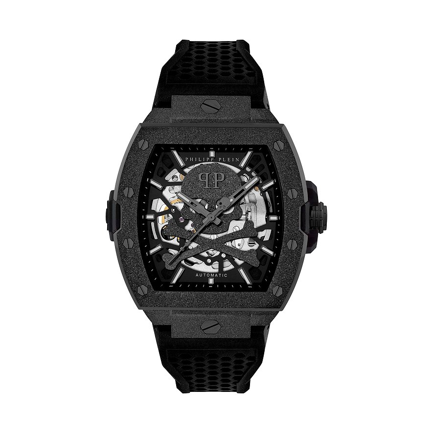 Philipp Plein Herrenuhr The Skeleton Frosted PWJFA1125 Edelstahl von Philipp Plein