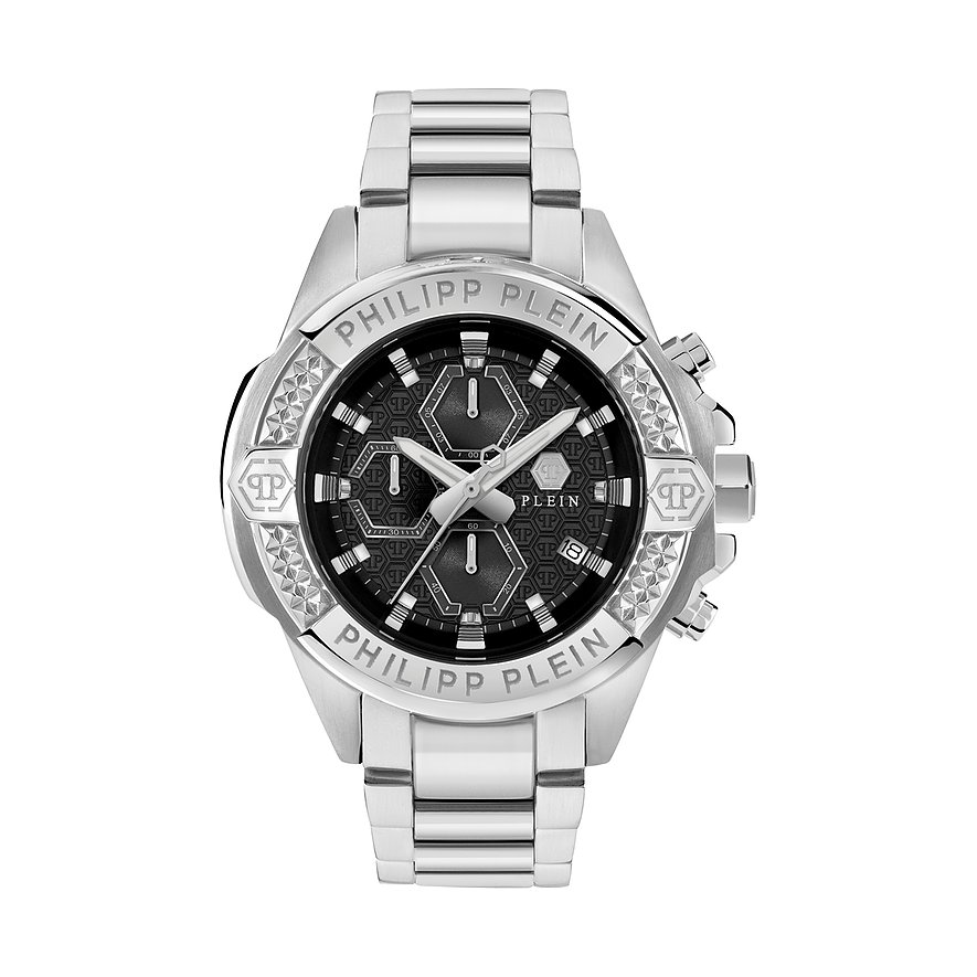 Philipp Plein Herrenuhr The Skull Chrono PWWFA0425 Edelstahl von Philipp Plein