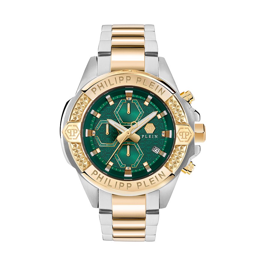 Philipp Plein Herrenuhr The Skull Chrono PWWFA0525 Edelstahl von Philipp Plein