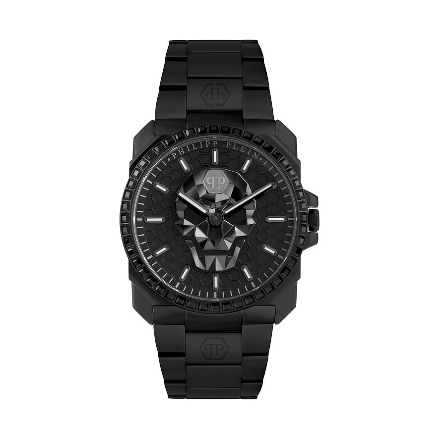 Philipp Plein Herrenuhr The Skull King PWLAA0922 Edelstahl von Philipp Plein