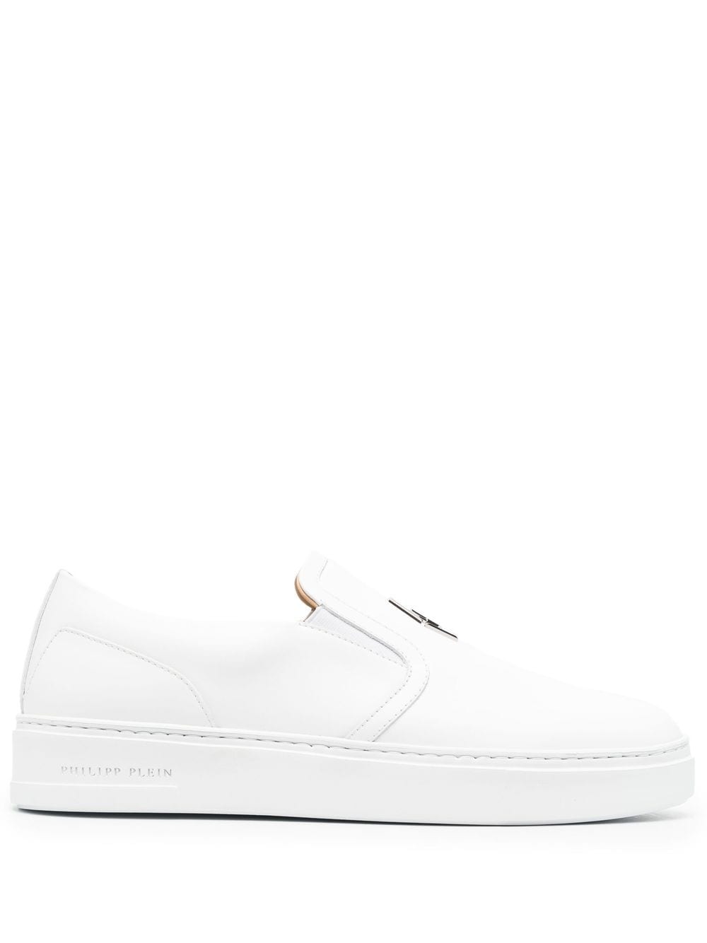 Philipp Plein Hexagon Slip-On-Sneakers - Weiß von Philipp Plein